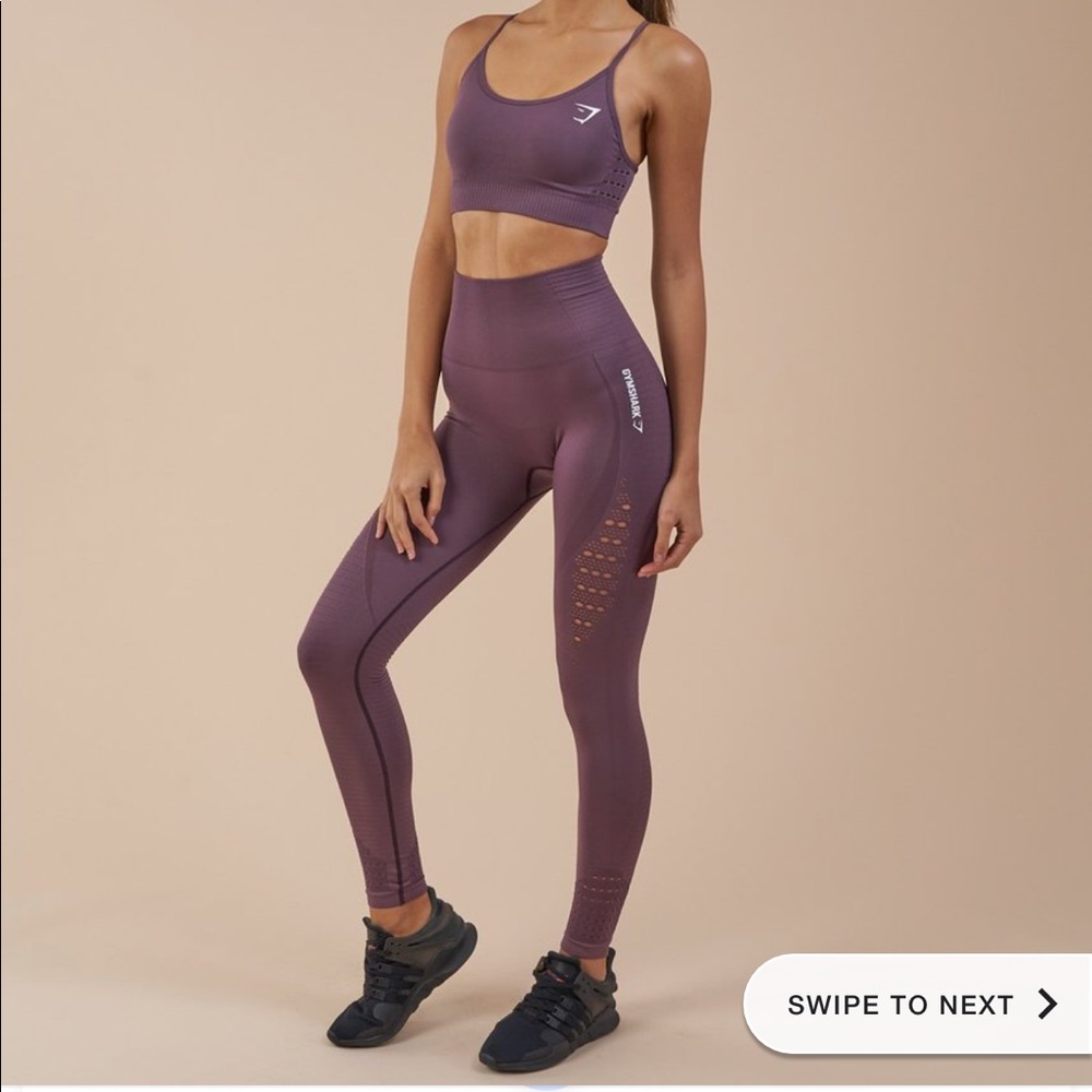 Gymshark high waisted seamless!